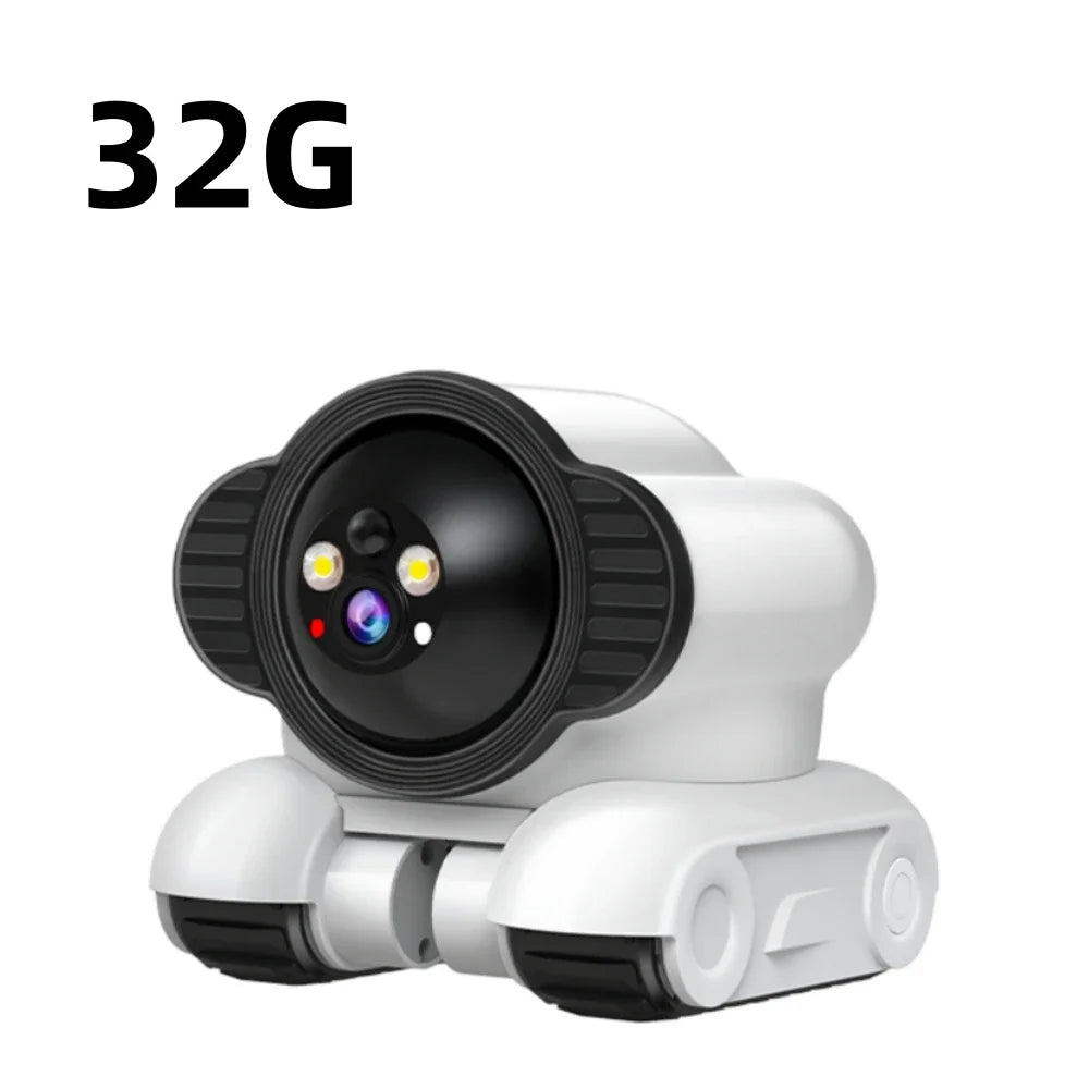 2MP Wifi Security Camera Indoor HD Baby Monitor Smart Home Surveillance Robot PTZ Camera Auto Tracking Night Vision Pet Monitor
