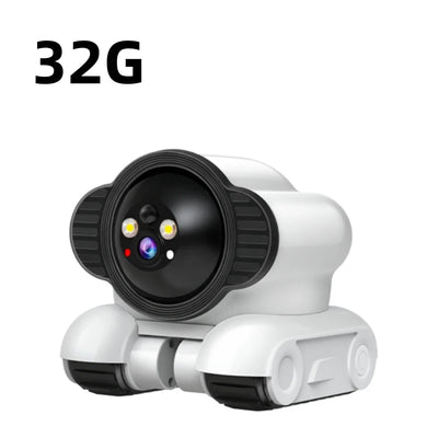 2MP Wifi Security Camera Indoor HD Baby Monitor Smart Home Surveillance Robot PTZ Camera Auto Tracking Night Vision Pet Monitor