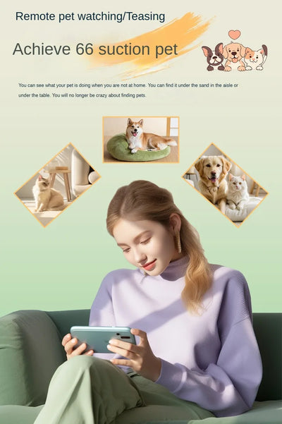 Mobile Dual Lens 4MP PTZ Camera | Wireless IP WIFI Smart Home Security Two-way Audio Surveillance Baby & Pet Monitor