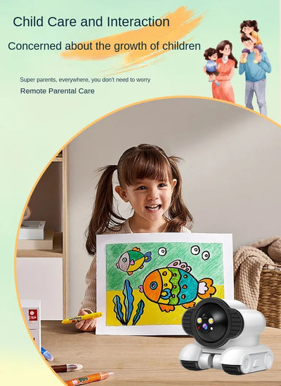 Mobile Dual Lens 4MP PTZ Camera | Wireless IP WIFI Smart Home Security Two-way Audio Surveillance Baby & Pet Monitor